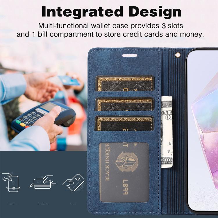 For Samsung Galaxy A36 5G Orchid Butterfly Embossed Leather Phone Case