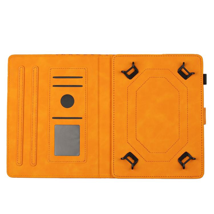 7 inch Honeycomb Embossed Leather Smart Tablet Case