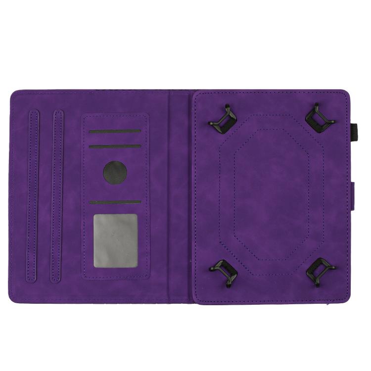 7 inch Honeycomb Embossed Leather Smart Tablet Case