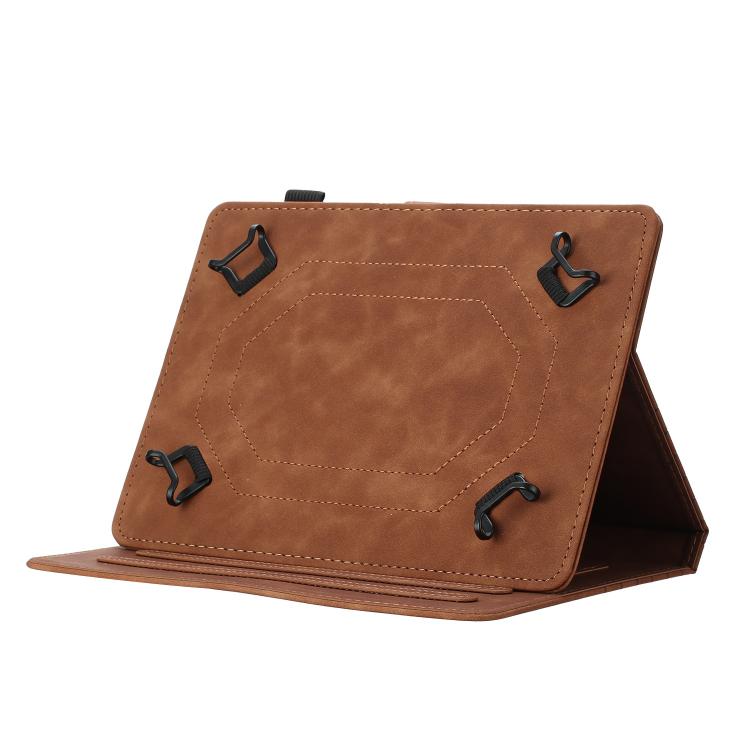 7 inch Honeycomb Embossed Leather Smart Tablet Case