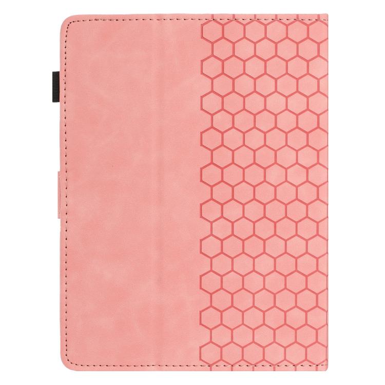 7 inch Honeycomb Embossed Leather Smart Tablet Case