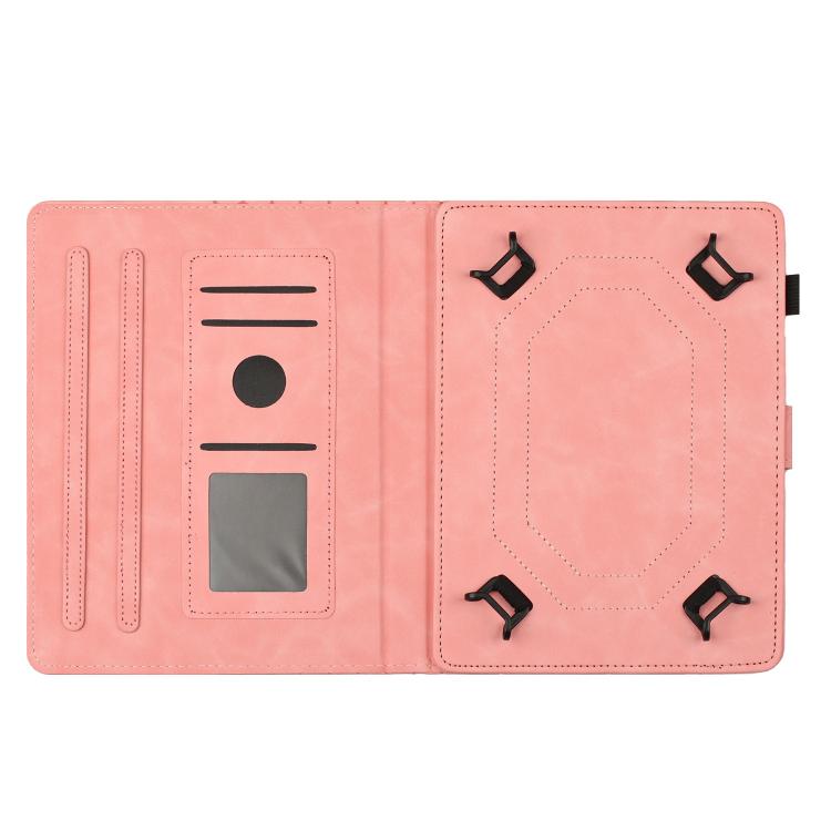 7 inch Honeycomb Embossed Leather Smart Tablet Case