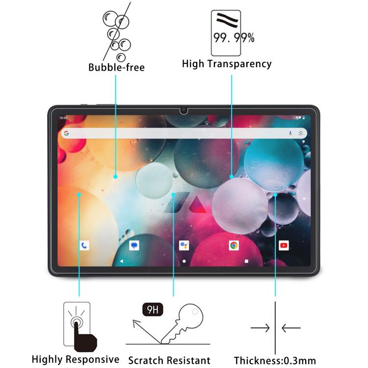 For Acepad A170 10.4 9H 0.3mm Explosion-proof Tempered Glass Film