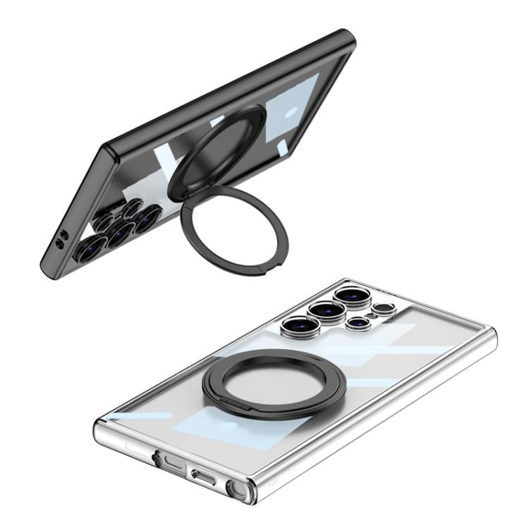 For Samsung Galaxy S24 Ultra 5G GKK Space Series Rotate MagSafe Shockproof Full Coverage Phone Case