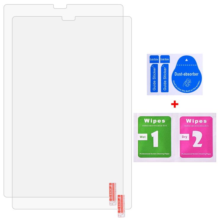 For BEYODFU Tablet L30 10.4 2pcs 9H 0.3mm Explosion-proof Tempered Glass Film