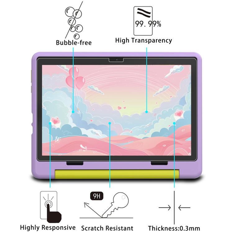 For HotLight Kids KT1006 9H 0.3mm Explosion-proof Tempered Glass Film