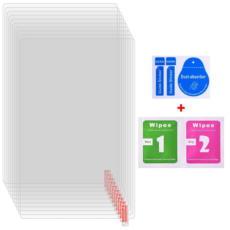 For Whitedeer C108 / 10.1 25pcs 9H 0.3mm Explosion-proof Tempered Glass Film
