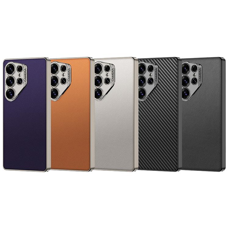 For Samsung Galaxy S25 Ultra 5G GKK Ruijie Leather Ultra-thin Phone Case, Not Included Pen