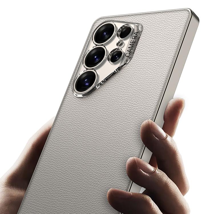 For Samsung Galaxy S25 Ultra 5G GKK Ruijie Leather Ultra-thin Phone Case, Not Included Pen