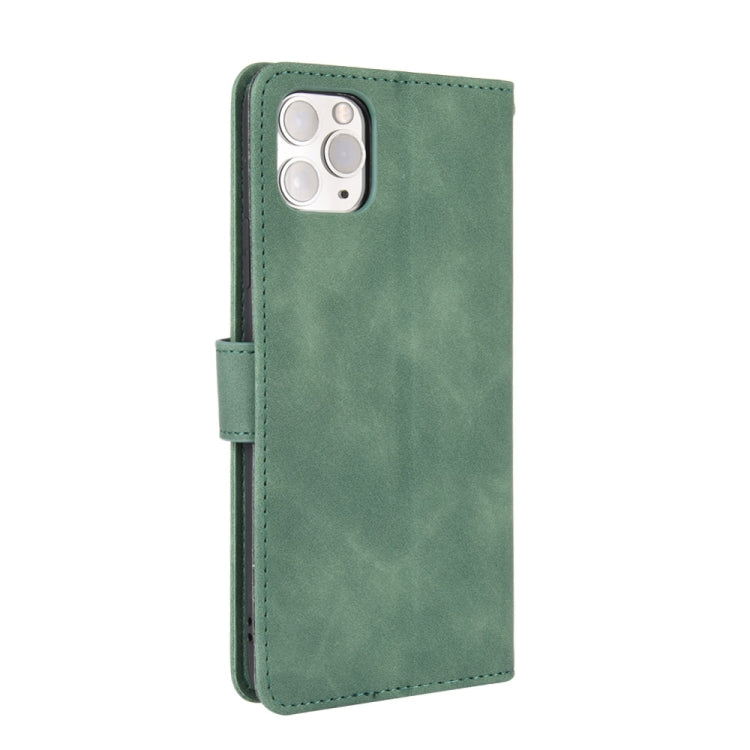 For iPhone 12 mini Solid Color Skin Feel Magnetic Buckle Horizontal Flip Calf Texture PU Leather Case with Holder & Card Slots & Wallet