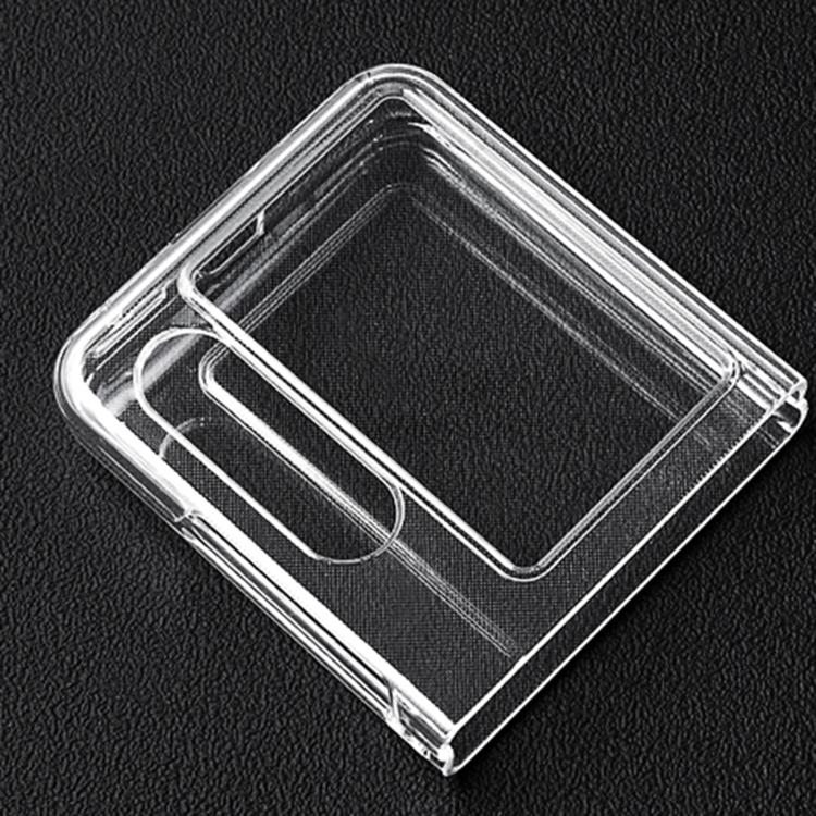 For ZTE nubia Flip2 PC Transparent Shockproof Phone Case