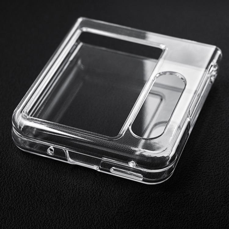 For ZTE nubia Flip2 PC Transparent Shockproof Phone Case