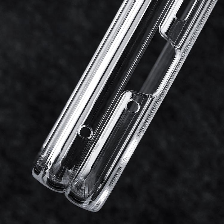 For ZTE nubia Flip3 PC Transparent Shockproof Phone Case