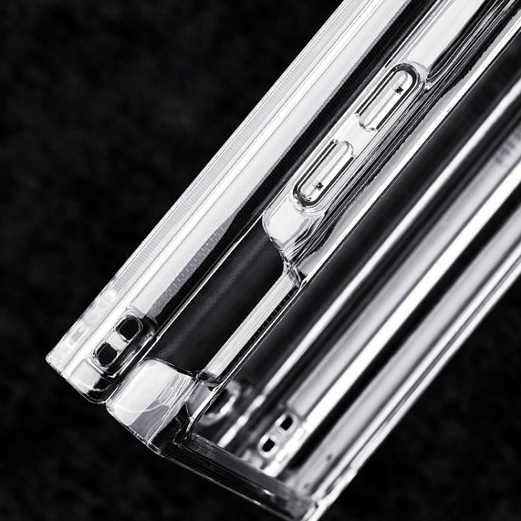 For ZTE nubia Flip3 PC Transparent Shockproof Phone Case