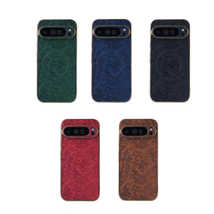 For Google Pixel 9 Pro XL Cloud Dragon Pattern MagSafe Phone Case