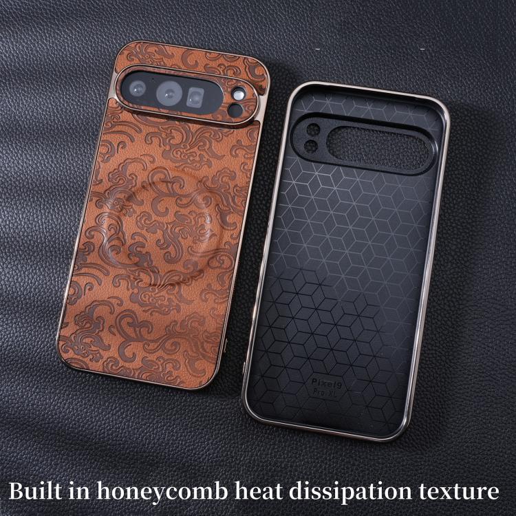 For Google Pixel 9 Pro XL Cloud Dragon Pattern MagSafe Phone Case