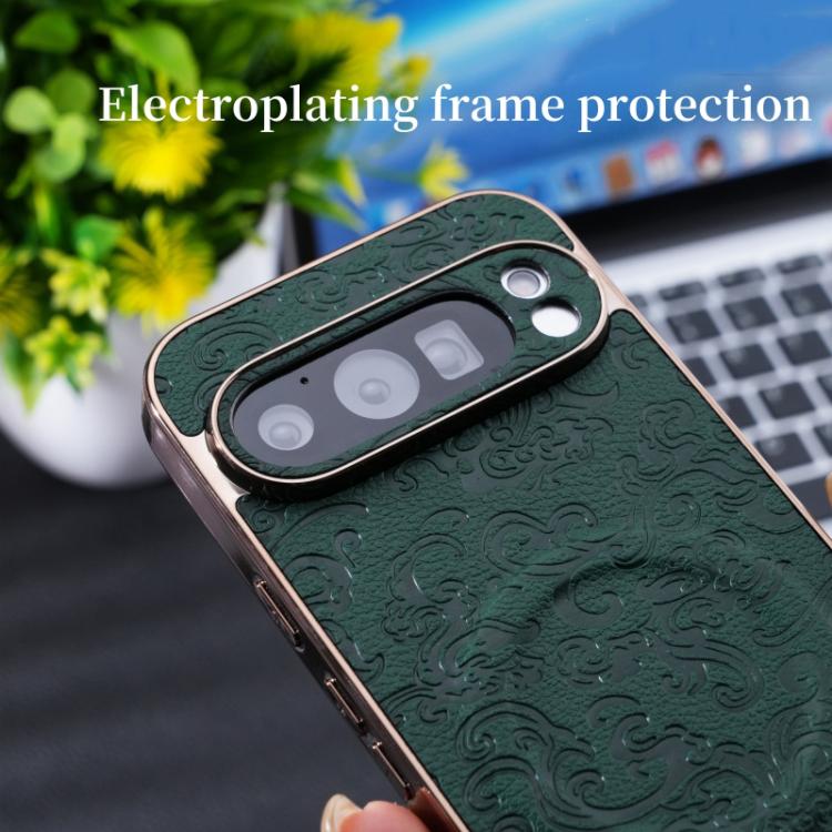 For Google Pixel 9 Pro Cloud Dragon Pattern MagSafe Phone Case