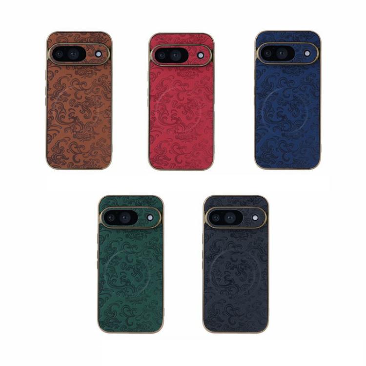 For Google Pixel 9 Cloud Dragon Pattern MagSafe Phone Case