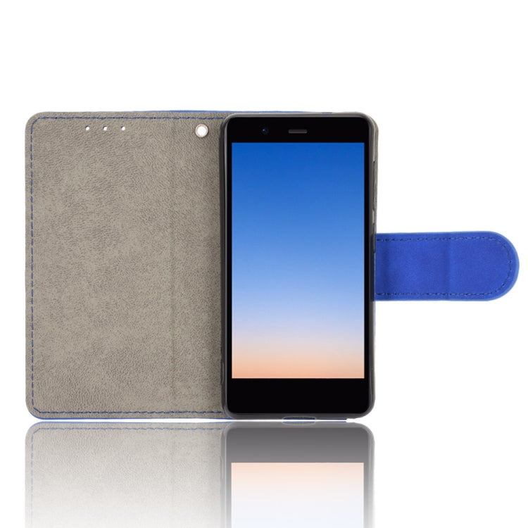 For Rakuten mini Solid Color Skin Feel Magnetic Buckle Horizontal Flip Calf Texture PU Leather Case with Holder & Card Slots & Wallet