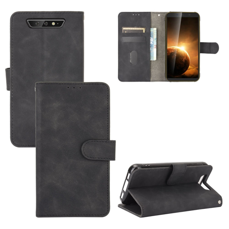 For Blackview BV5500 / BV5500 Pro / BV5500 Plus Solid Color Skin Feel Magnetic Buckle Horizontal Flip Calf Texture PU Leather Case with Holder & Card Slots & Wallet