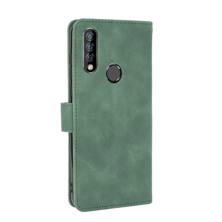 For Oukitel C17 / C17 Pro Solid Color Skin Feel Magnetic Buckle Horizontal Flip Calf Texture PU Leather Case with Holder & Card Slots & Wallet
