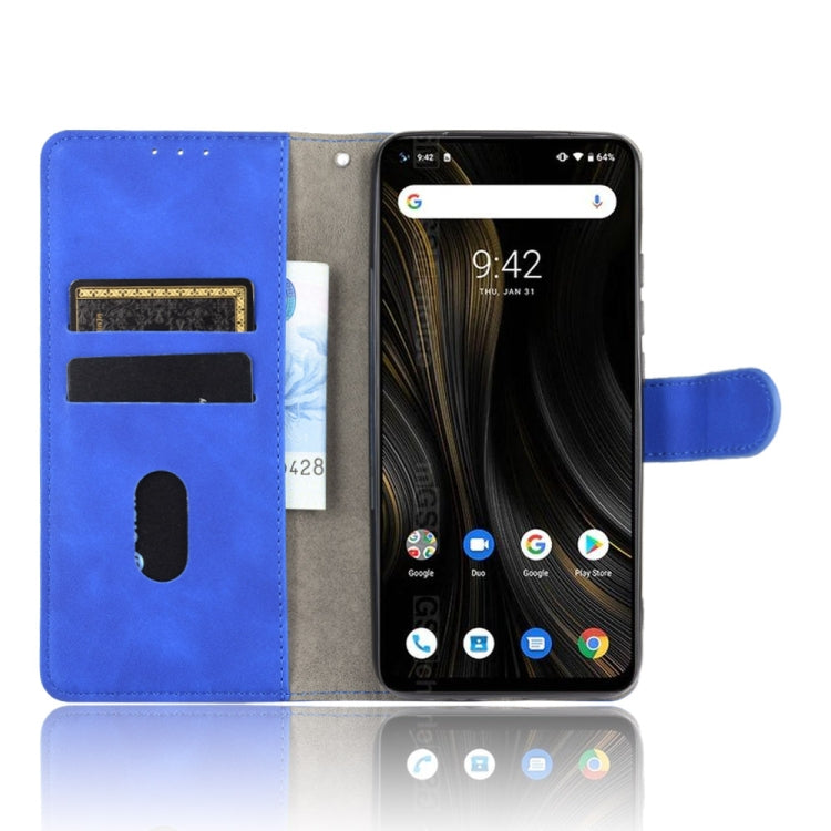 For UMIDIGI Power 3 Solid Color Skin Feel Magnetic Buckle Horizontal Flip Calf Texture PU Leather Case with Holder & Card Slots & Wallet