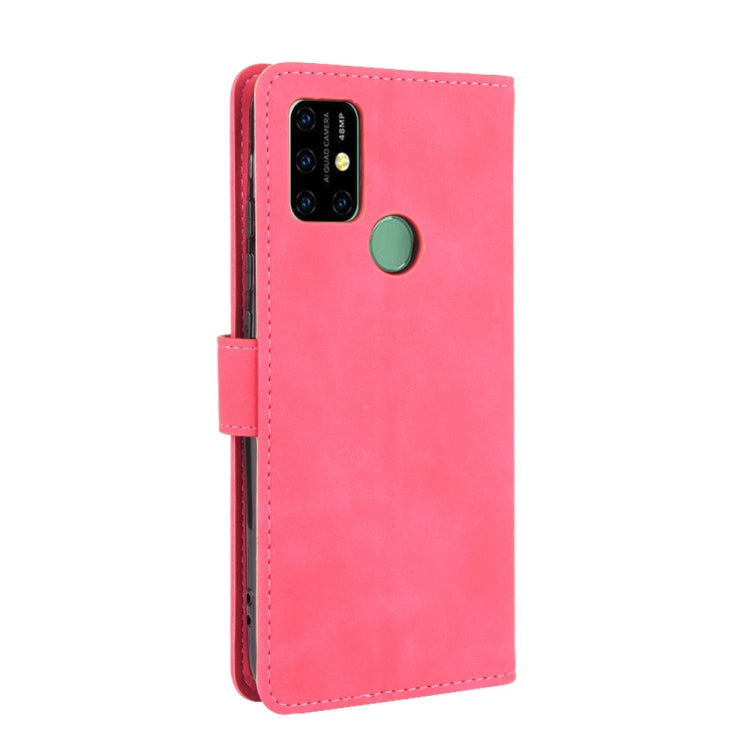 For UMIDIGI Power 3 Solid Color Skin Feel Magnetic Buckle Horizontal Flip Calf Texture PU Leather Case with Holder & Card Slots & Wallet