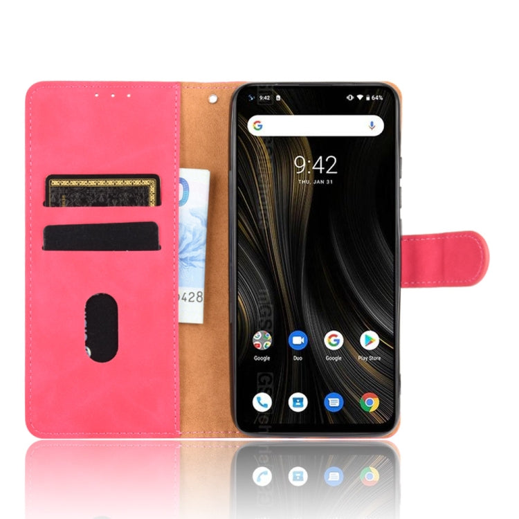 For UMIDIGI Power 3 Solid Color Skin Feel Magnetic Buckle Horizontal Flip Calf Texture PU Leather Case with Holder & Card Slots & Wallet