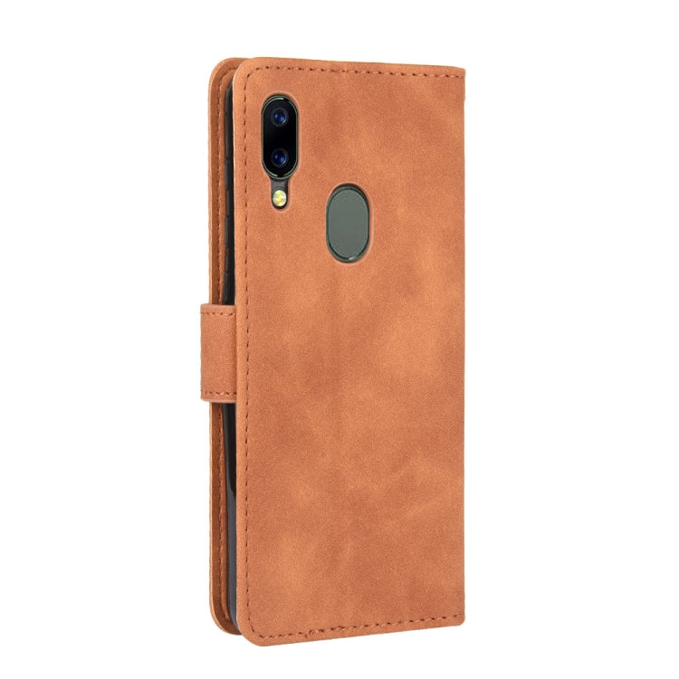 For UMIDIGI A3X Solid Color Skin Feel Magnetic Buckle Horizontal Flip Calf Texture PU Leather Case with Holder & Card Slots & Wallet