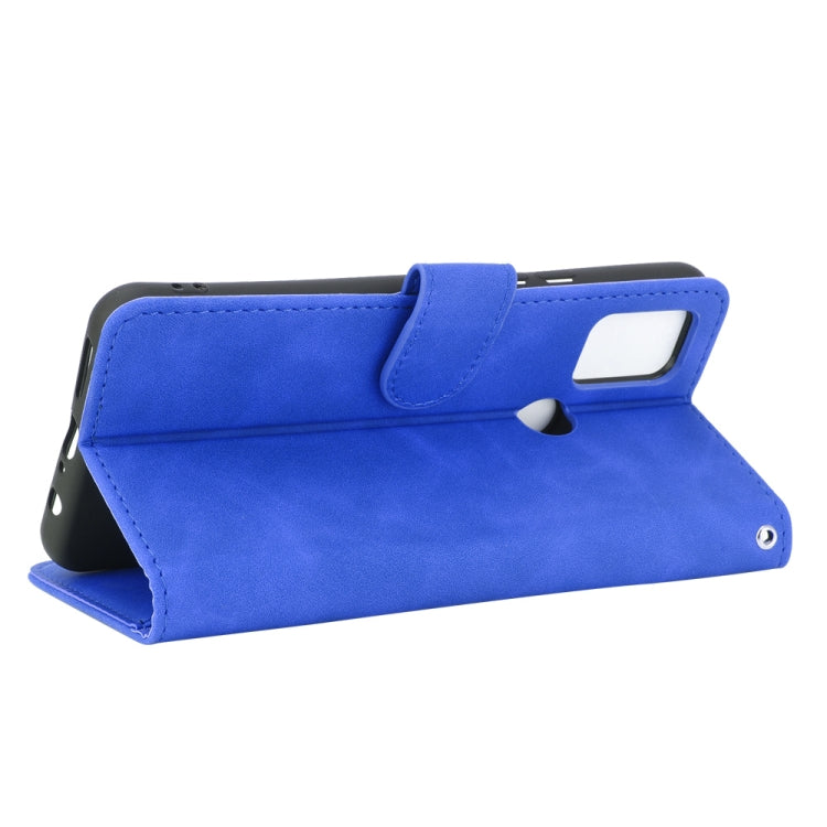 For UMIDIGI A7 Pro Solid Color Skin Feel Magnetic Buckle Horizontal Flip Calf Texture PU Leather Case with Holder & Card Slots & Wallet