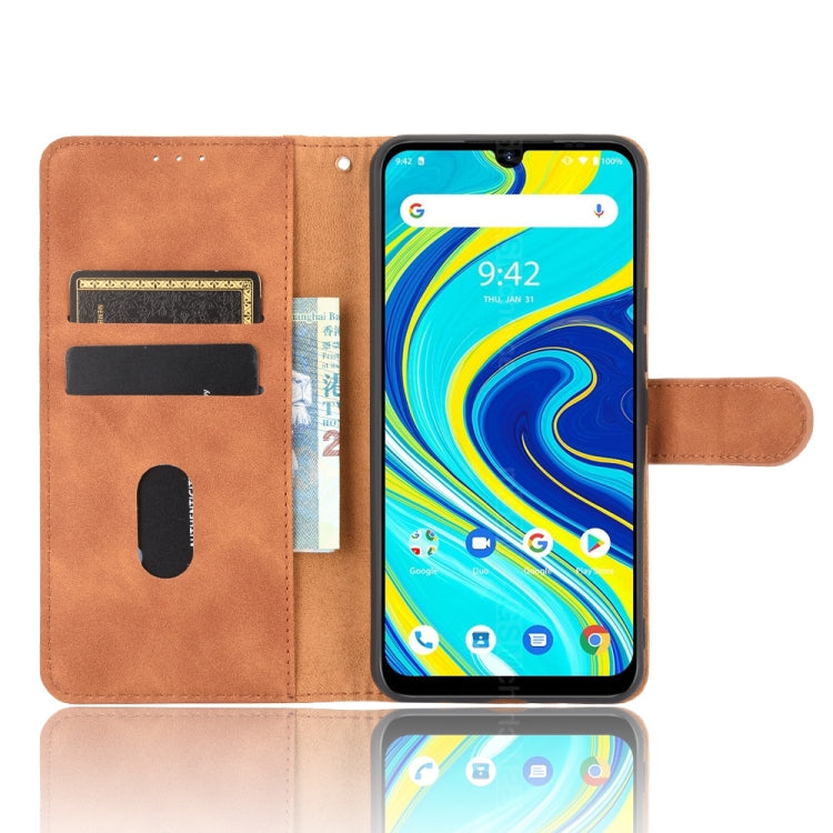 For UMIDIGI A7 Pro Solid Color Skin Feel Magnetic Buckle Horizontal Flip Calf Texture PU Leather Case with Holder & Card Slots & Wallet