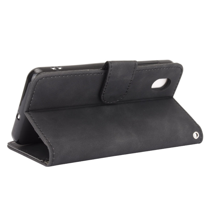 For ZTE Blade A3 Lite Solid Color Skin Feel Magnetic Buckle Horizontal Flip Calf Texture PU Leather Case with Holder & Card Slots & Wallet