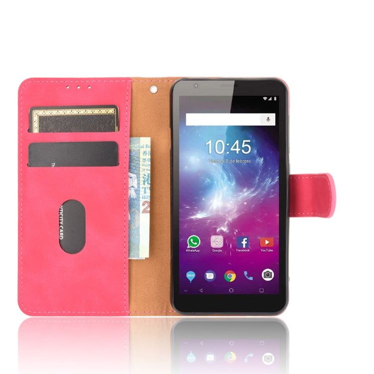 For ZTE Blade A3 Lite Solid Color Skin Feel Magnetic Buckle Horizontal Flip Calf Texture PU Leather Case with Holder & Card Slots & Wallet