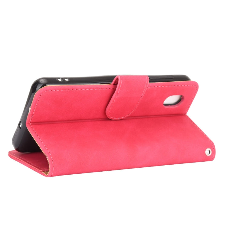 For ZTE Blade A3 Lite Solid Color Skin Feel Magnetic Buckle Horizontal Flip Calf Texture PU Leather Case with Holder & Card Slots & Wallet