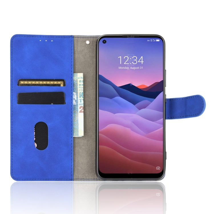For ZTE A1 ZTG01 Solid Color Skin Feel Magnetic Buckle Horizontal Flip Calf Texture PU Leather Case with Holder & Card Slots & Wallet