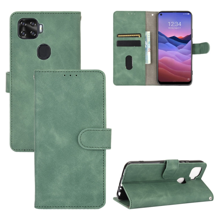 For ZTE A1 ZTG01 Solid Color Skin Feel Magnetic Buckle Horizontal Flip Calf Texture PU Leather Case with Holder & Card Slots & Wallet