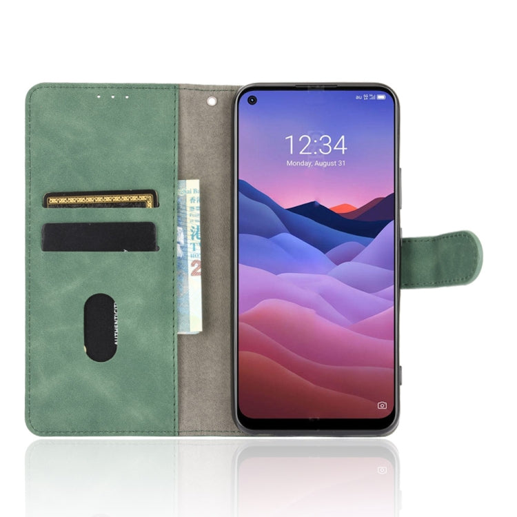 For ZTE A1 ZTG01 Solid Color Skin Feel Magnetic Buckle Horizontal Flip Calf Texture PU Leather Case with Holder & Card Slots & Wallet