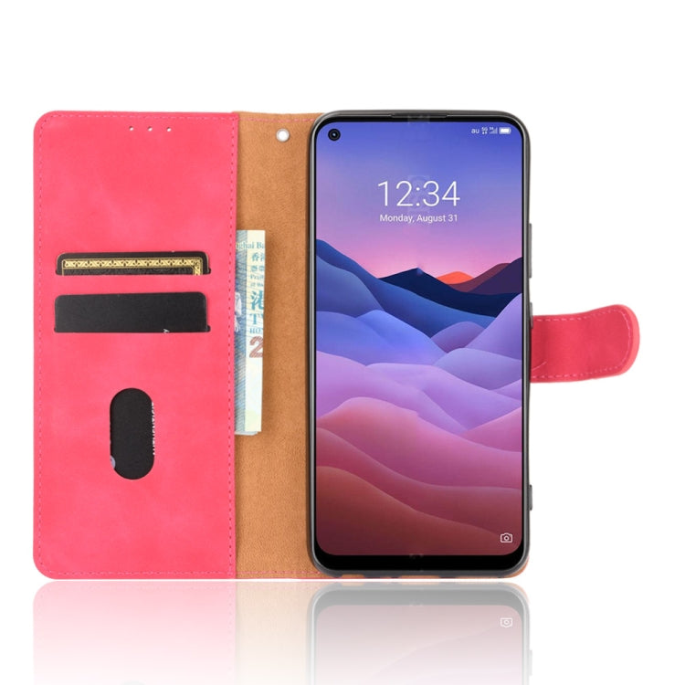 For ZTE A1 ZTG01 Solid Color Skin Feel Magnetic Buckle Horizontal Flip Calf Texture PU Leather Case with Holder & Card Slots & Wallet