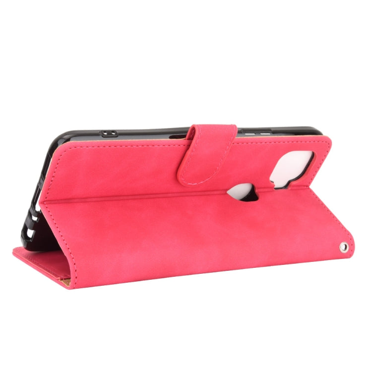 For ZTE A1 ZTG01 Solid Color Skin Feel Magnetic Buckle Horizontal Flip Calf Texture PU Leather Case with Holder & Card Slots & Wallet