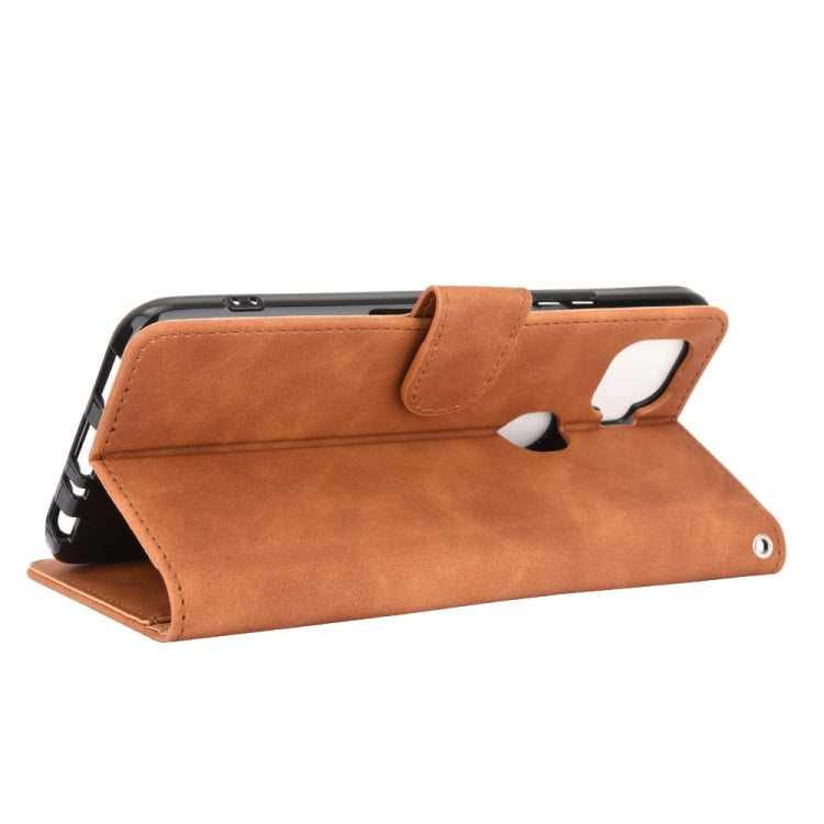 For ZTE A1 ZTG01 Solid Color Skin Feel Magnetic Buckle Horizontal Flip Calf Texture PU Leather Case with Holder & Card Slots & Wallet