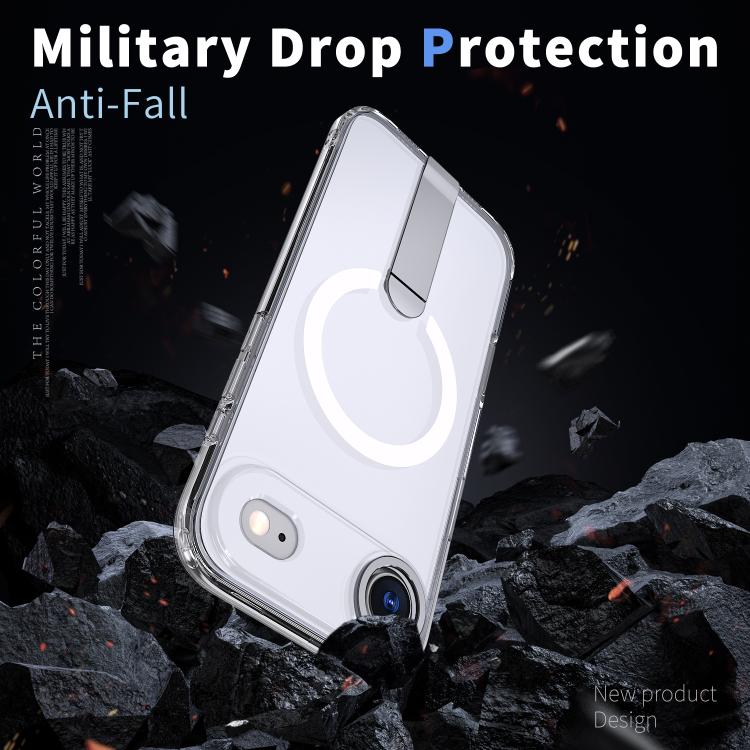 For iPhone Air Star Shine Series TPU + PC MagSafe Phone Case with Fold Holder