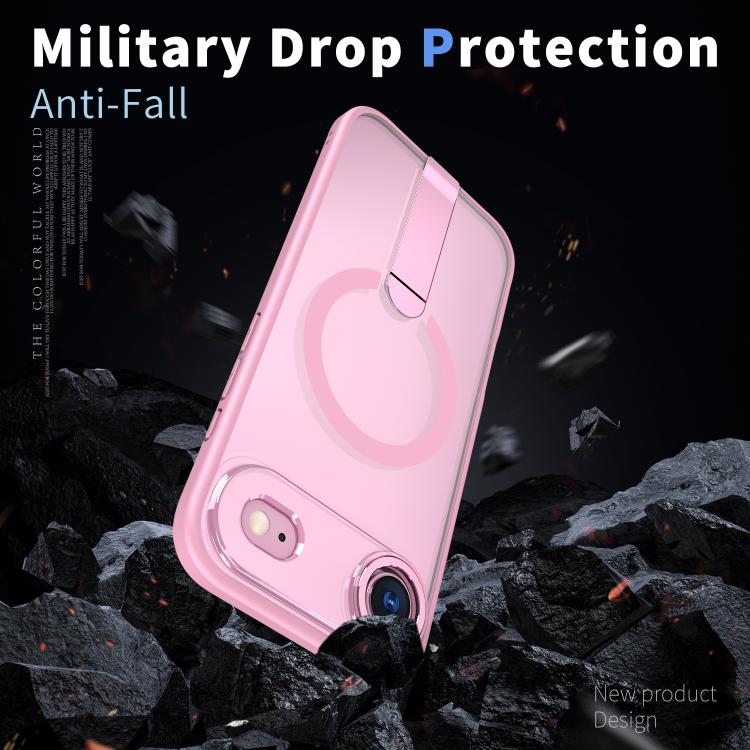 For iPhone Air Star Shine Series TPU + PC MagSafe Phone Case with Fold Holder
