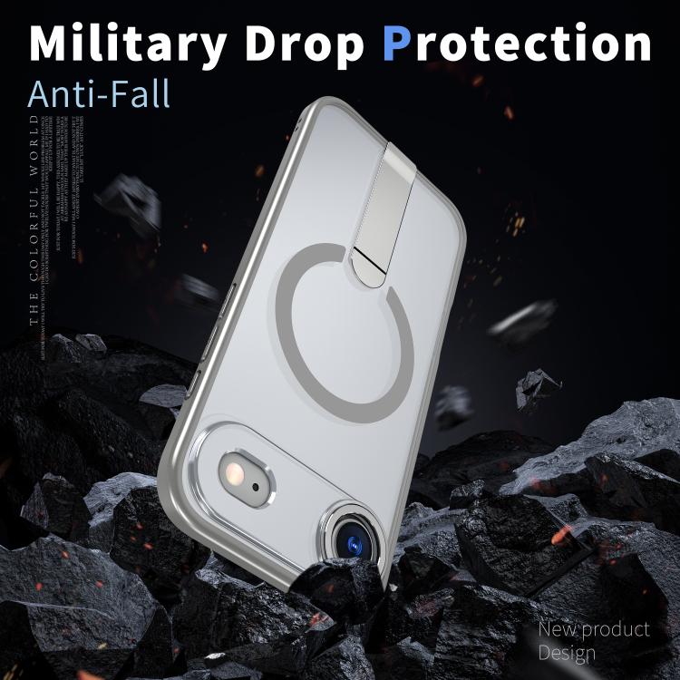 For iPhone Air Star Shine Series TPU + PC MagSafe Phone Case with Fold Holder