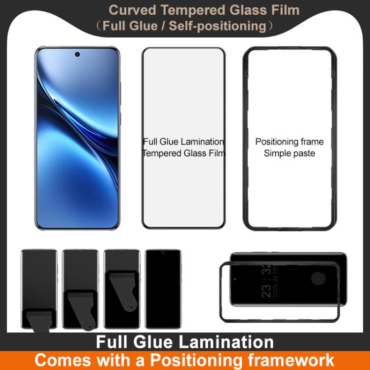 For vivo X200 / S20 Pro imak 3D Curved Tempered Glass Film, Full Glue Positioning Version