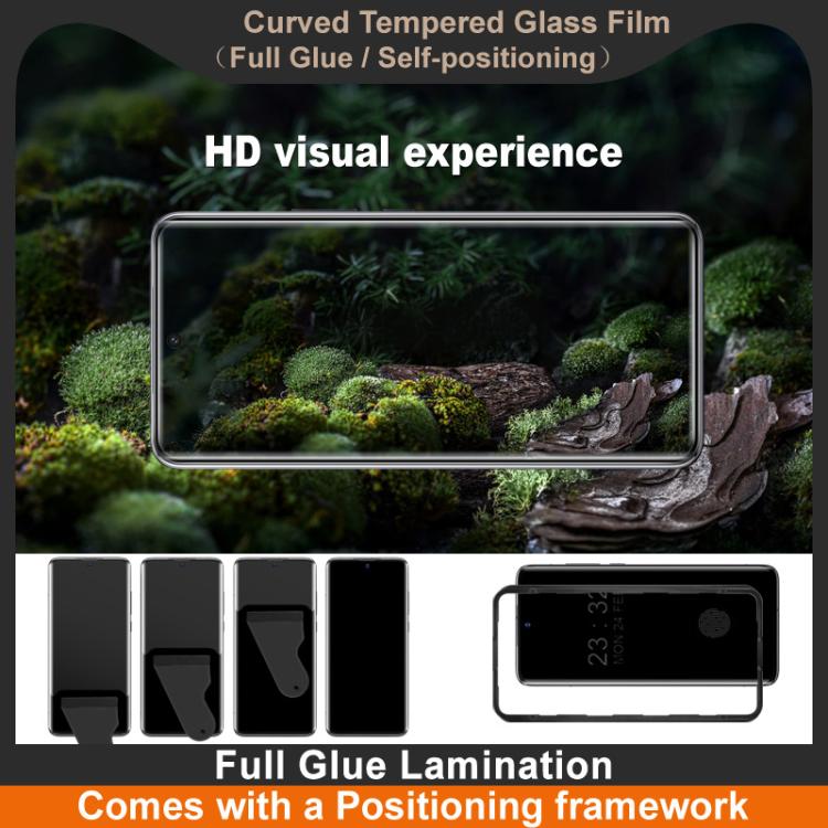For vivo Y300 Pro imak 3D Curved Tempered Glass Film, Full Glue Positioning Version