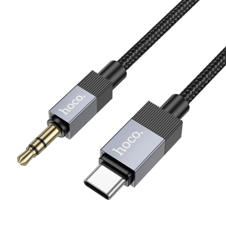 hoco UPA32B USB-C / Type-C to 3.5mm Male Clever Digital Audio Conversion Cable, Length:1m