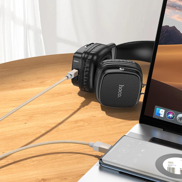 hoco UPA32B USB-C / Type-C to 3.5mm Male Clever Digital Audio Conversion Cable, Length:1m