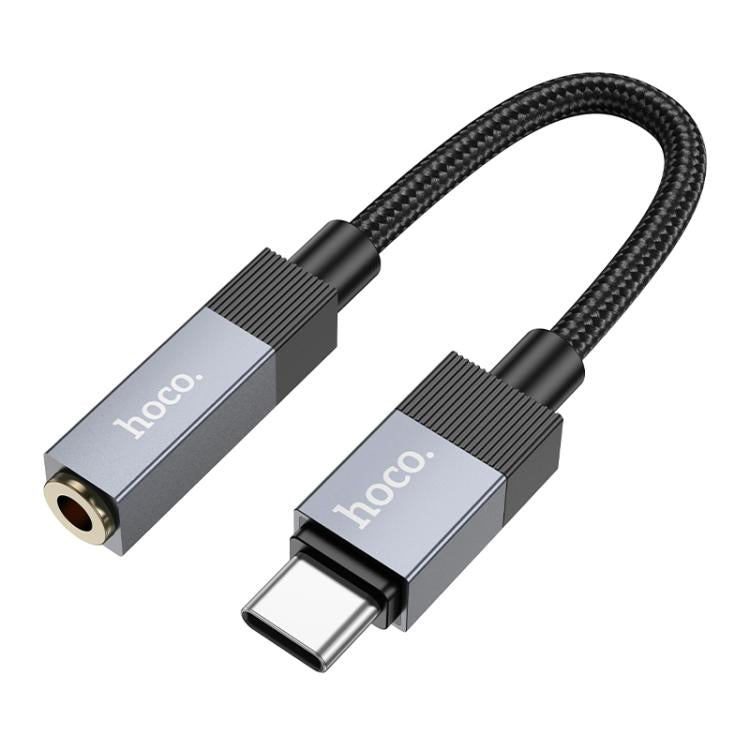 hoco UPA32C USB-C / Type-C to 3.5mm Female Clever Digital Audio Converter, Length:15cm