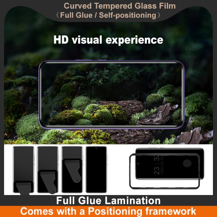 For Realme 14 Pro+ imak 3D Curved Tempered Glass Film, Full Glue Positioning Version