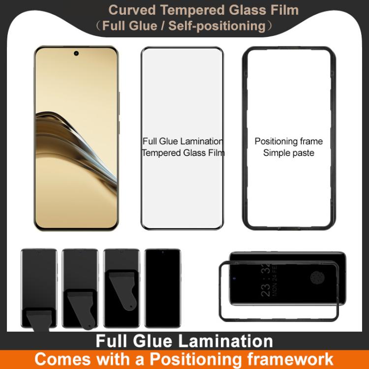 For Realme 14 Pro Lite 5G imak 3D Curved Tempered Glass Film, Full Glue Positioning Version